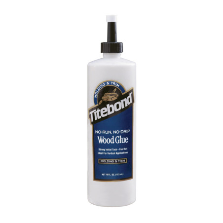 Tiksotropiniai PVA Klijai Medienai (greito džiūvimo) “Titebond No-Run, No-Drip Wood Glue”(2404)